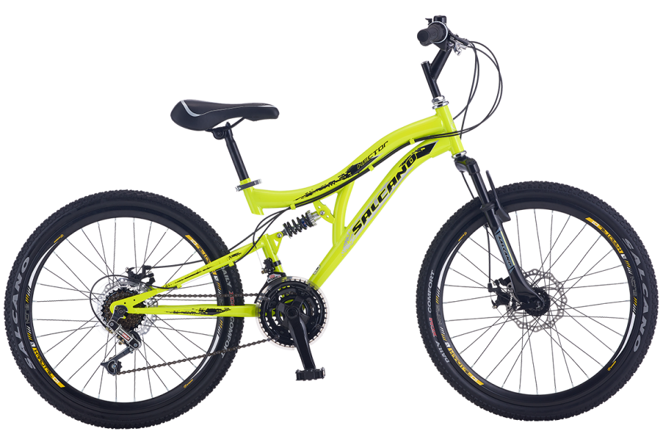 Salcano Hector 24 Jant Mekanik Disk Fren Dağ Bisikleti