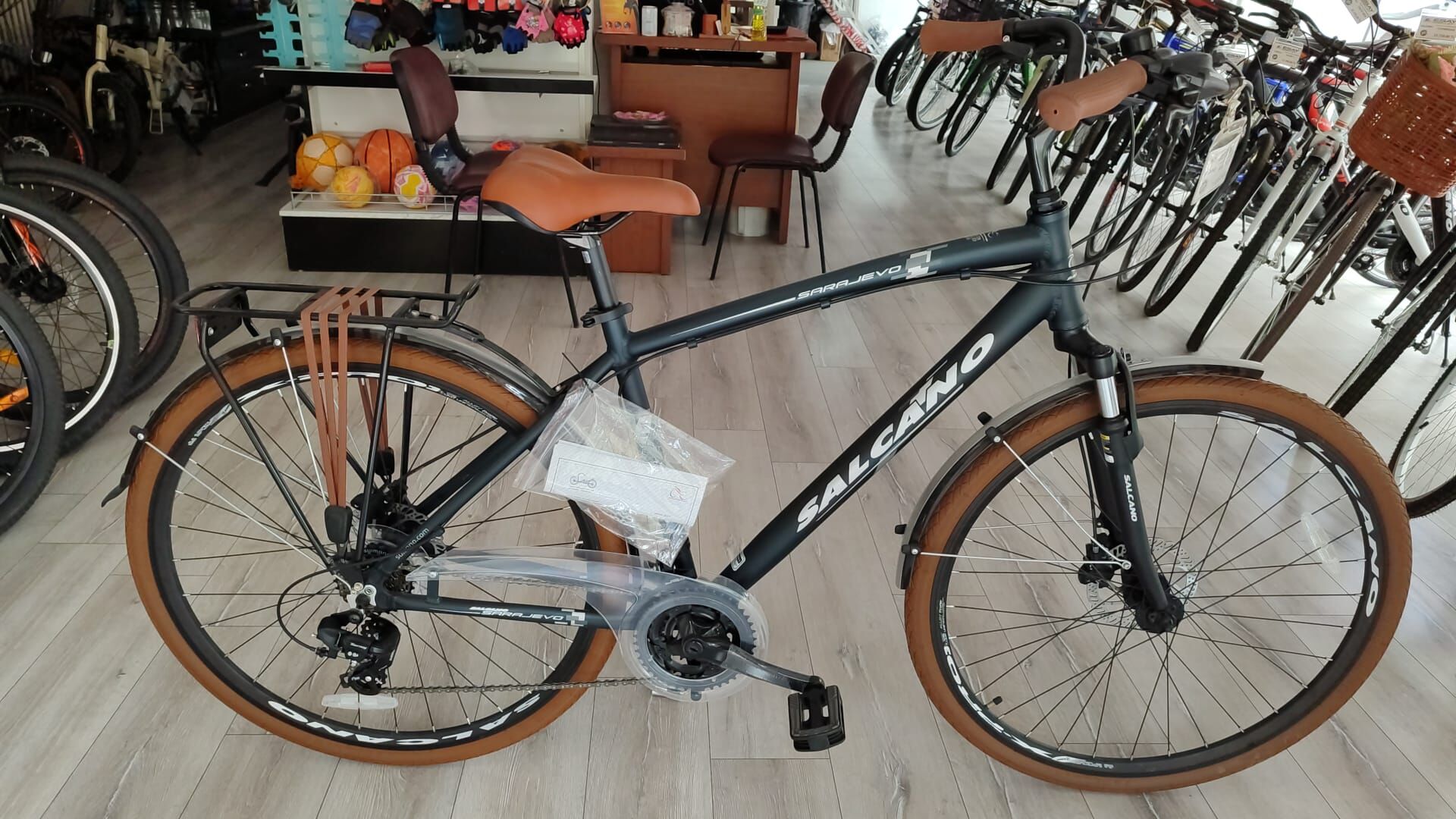 Salcano Sarajevo 28 Jant Hidrolik Disk Fren Şehir Bisikleti