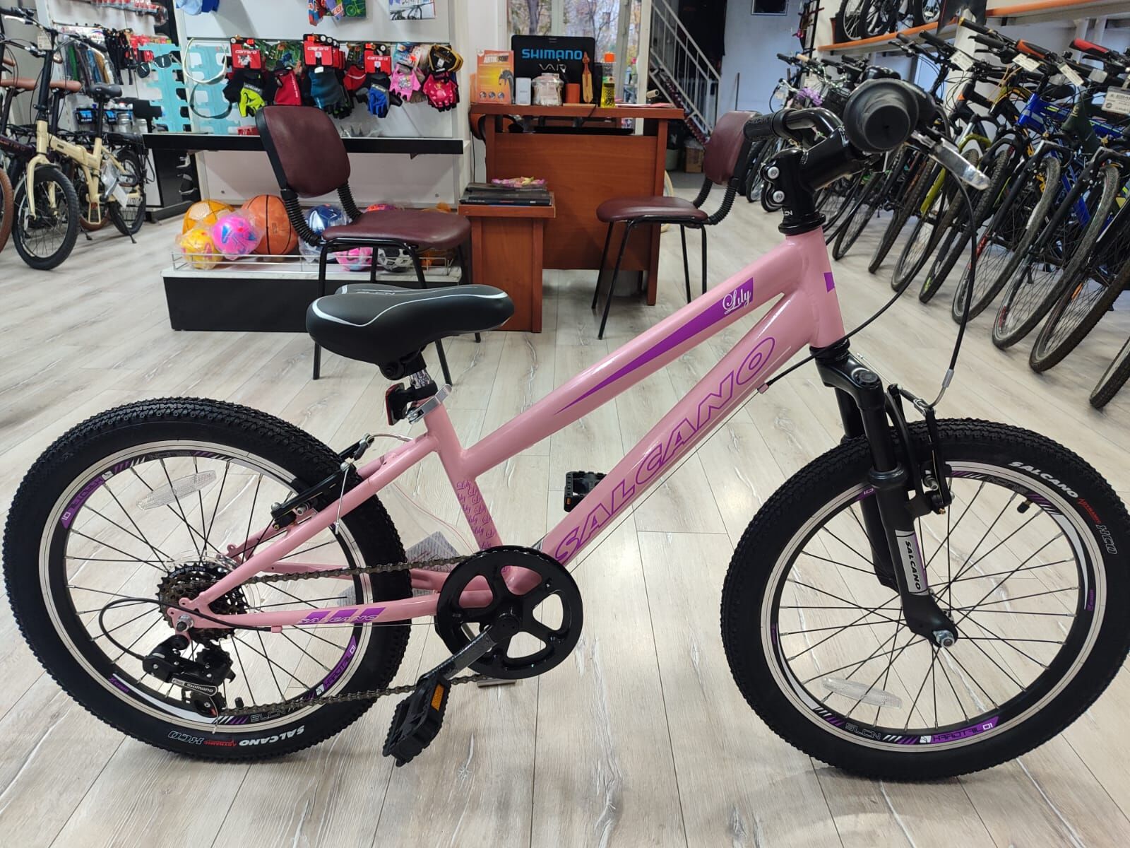 Salcano Lily 20 Jant Vitesli Kız Çocuk Bisikleti